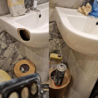 ceramic sink crack repair service completed in Gloucester ceramic sink crack repair service completed in Gloucester