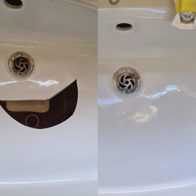 ceramic sink crack repair service completed in Gloucester ceramic sink crack repair service completed in Gloucester