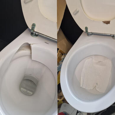 ceramic toilet crack repair completed in Gloucester ceramic toilet crack repair completed in Gloucester